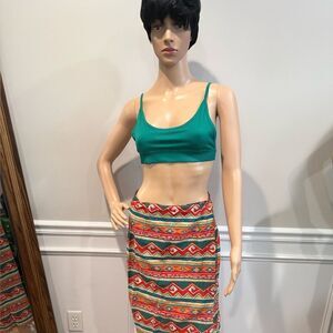 NWOT Urban Outfitters X Out From Under Teal ribbed adjustable bralette